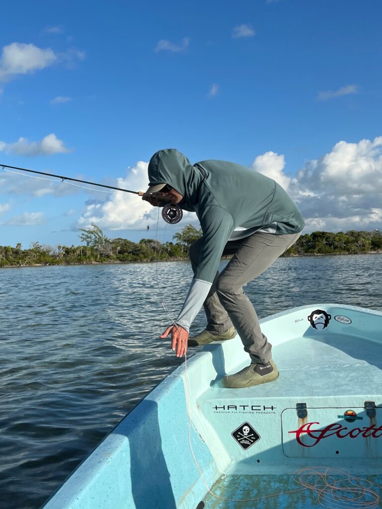 on the boat